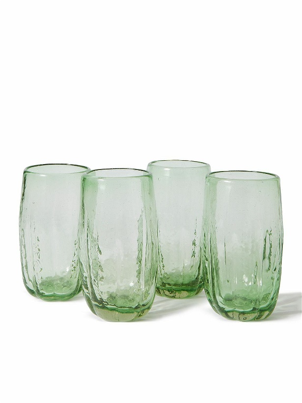 Photo: GENERAL ADMISSION - Cactus Set of Four Highball Glasses