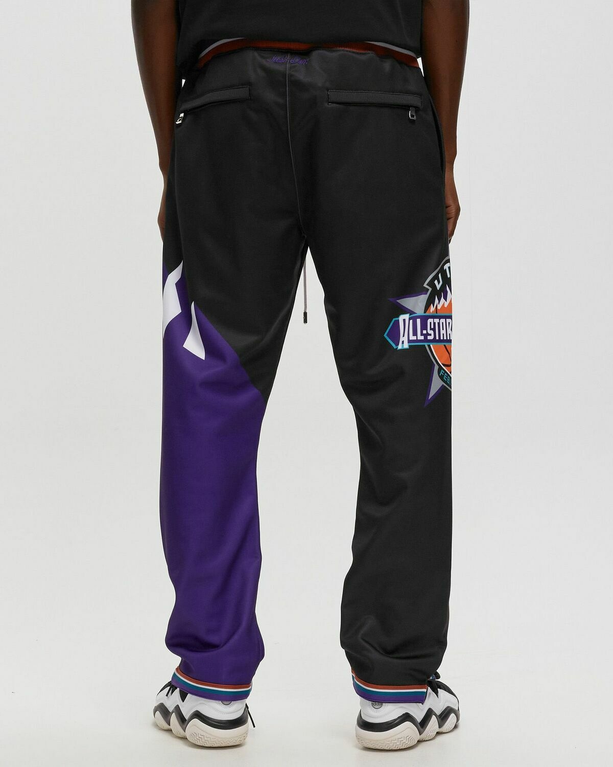 Mitchell & Ness Nba Just Don Utah Jazz Warm Up Pants All Star 1993 Black - Mens - Team Pants/Track Pants