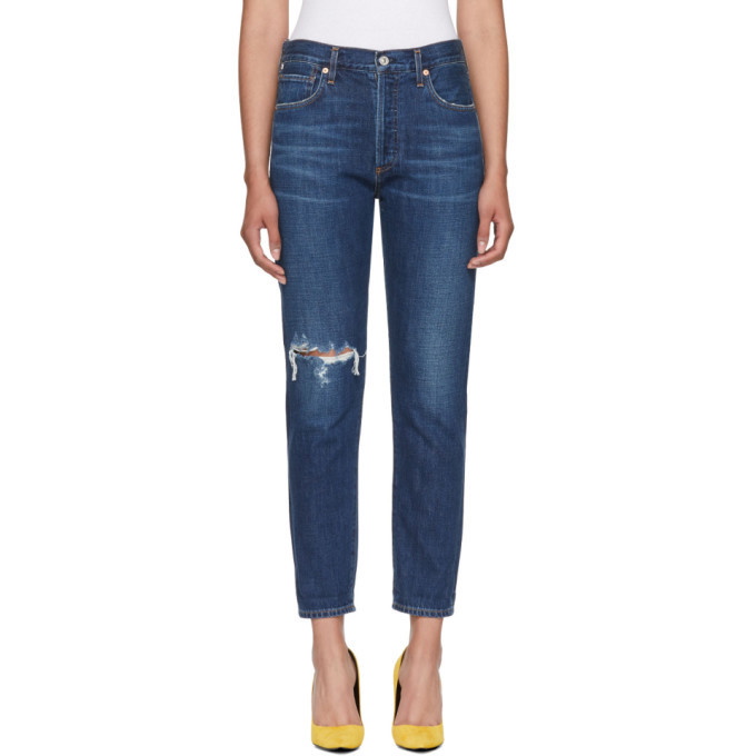 Photo: Citizens of Humanity Blue Liya Classic Jeans