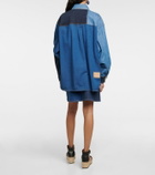 See By Chloe - Patchwork denim shirt