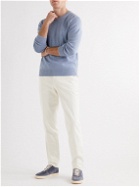 Brunello Cucinelli - Tapered Cotton Trousers - Neutrals