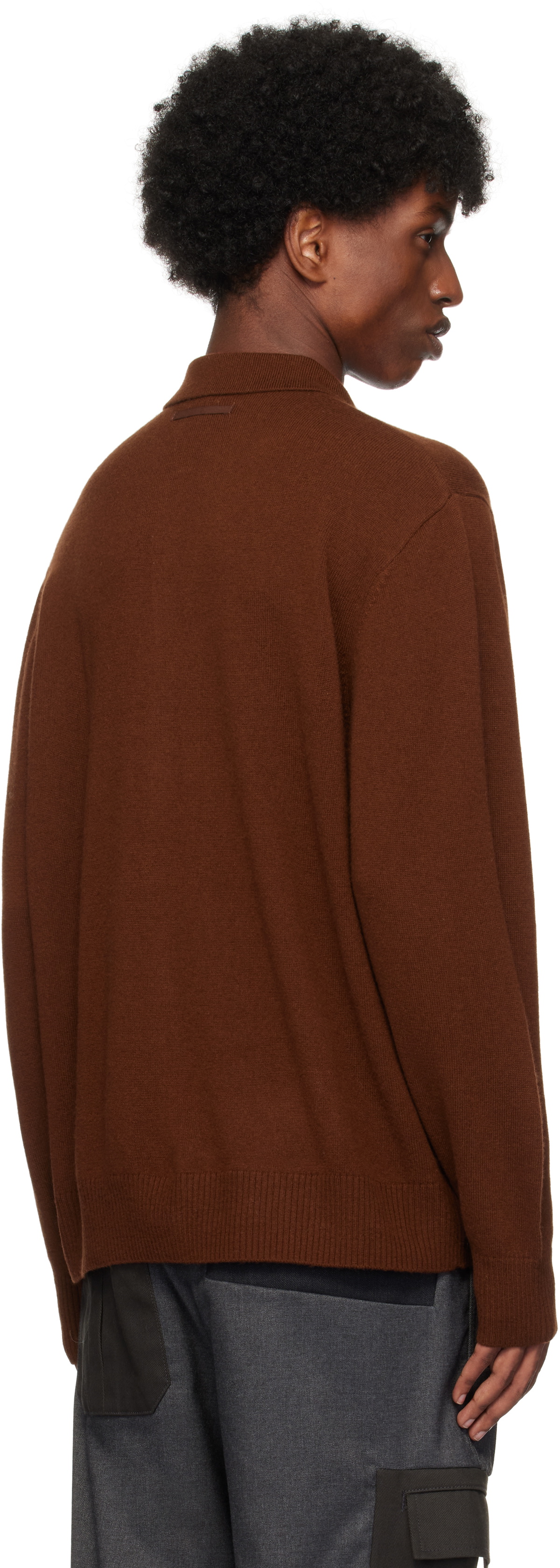 the Shepherd UNDERCOVER Brown US2D4901 Cardigan