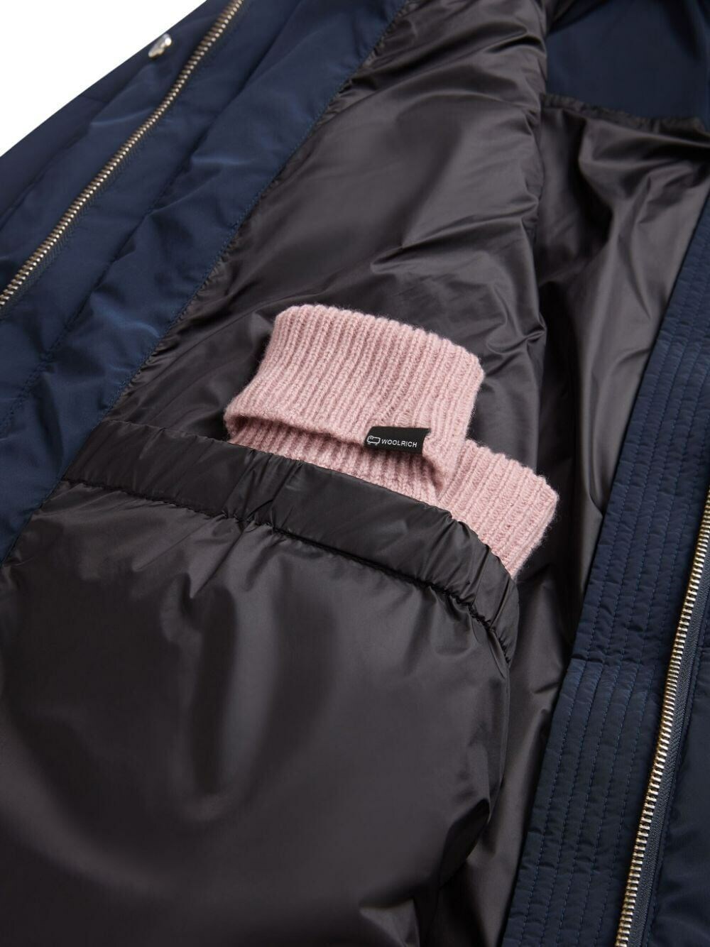 Woolrich Alsea Puffer Parka in Blue