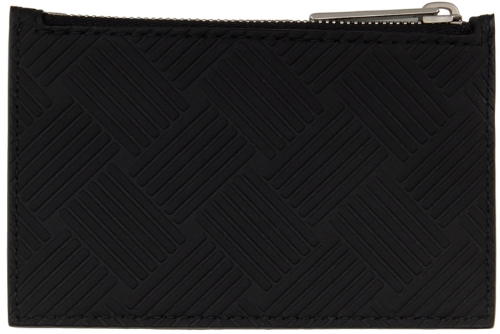 Photo: Bottega Veneta Black Zipped Card Holder