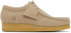 Clarks Originals Beige Suede Wallabee Derbys