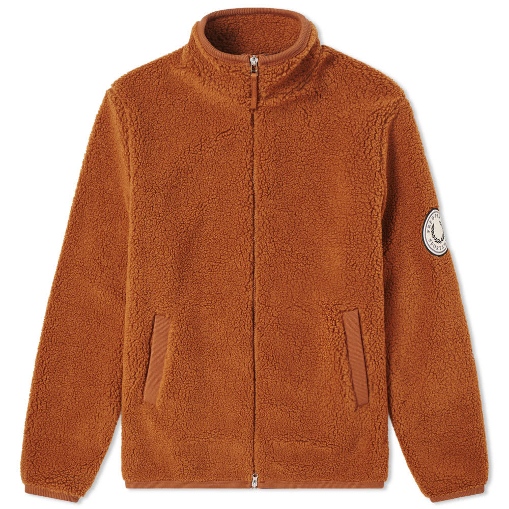 fred perry borg fleece jacket