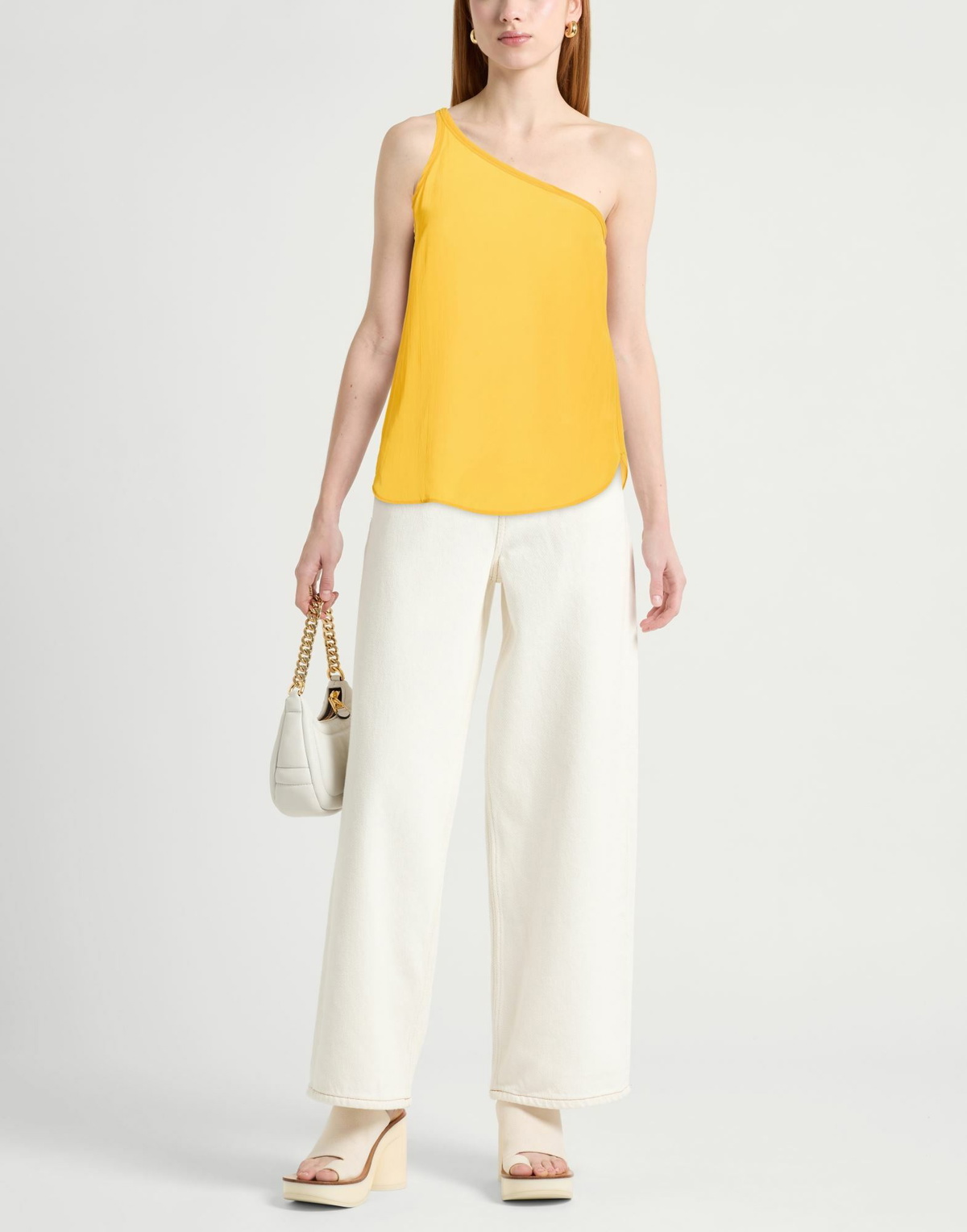 Manila Grace Womens Top Marigold
