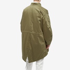 Uniform Bridge Men's M65 Fishtail Parka Jacket in Sage Green