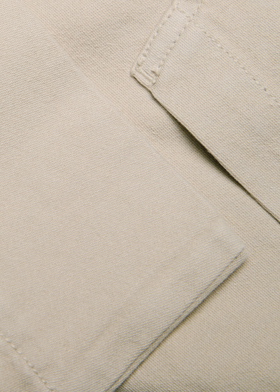 Eileen Fisher Cotton Overshirt Beige