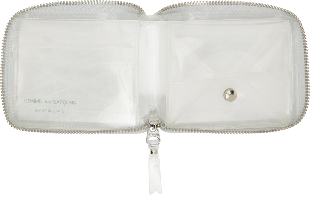 COMME des GARÇONS WALLETS Transparent Snake Wallet