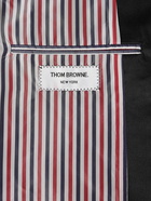 Thom Browne - Oversized Satin-Trimmed Wool and Mohair-Blend Blazer - Black