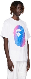 BAPE White Electro Neon T-Shirt