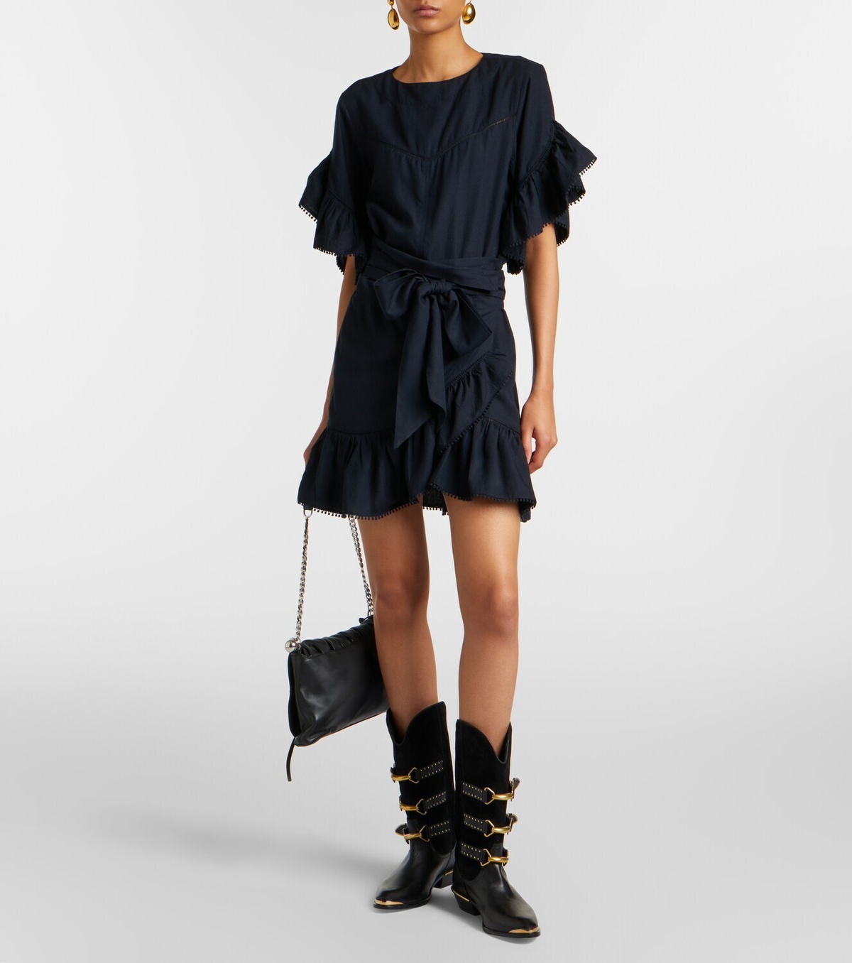 Marant Etoile Melicia ruffled minidress