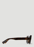 RETROSUPERFUTURE - Pilastro 3627 Sunglasses in Brown