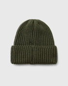 Needles Watch Cap   Merino Wool Green Beanies