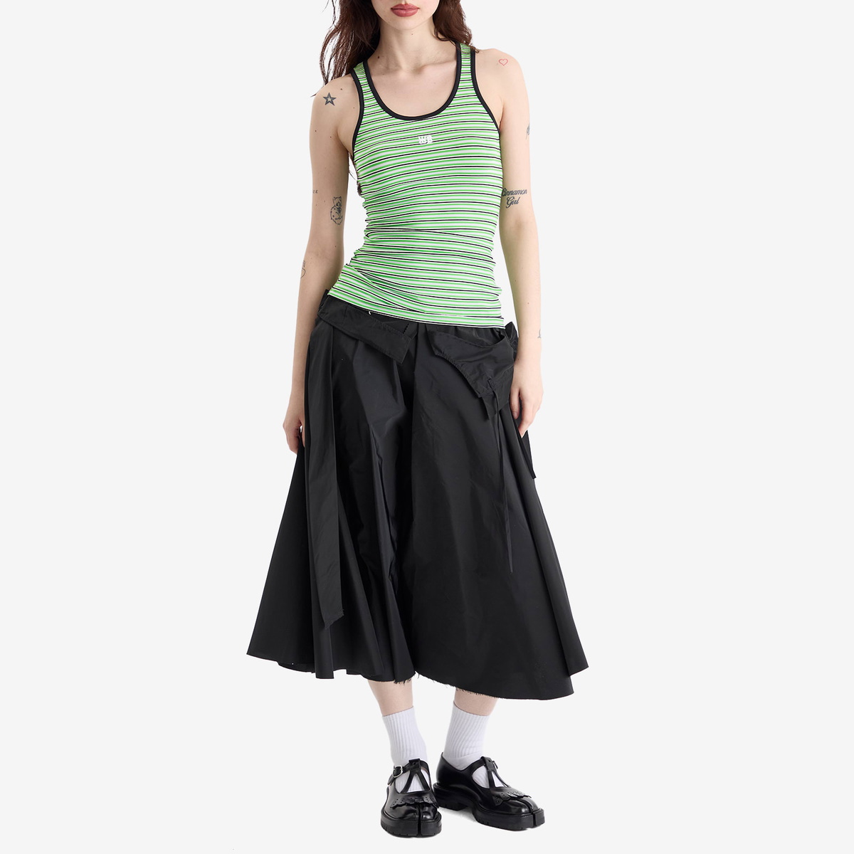 Wales Bonner Women's Sonic Vest in Green