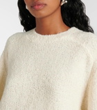 Staud Siren scarf-detail sweater