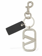 VALENTINO GARAVANI - V Logo & Leather Charms Key Holder