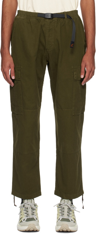 Photo: Gramicci Green Drawstring Cargo Pants