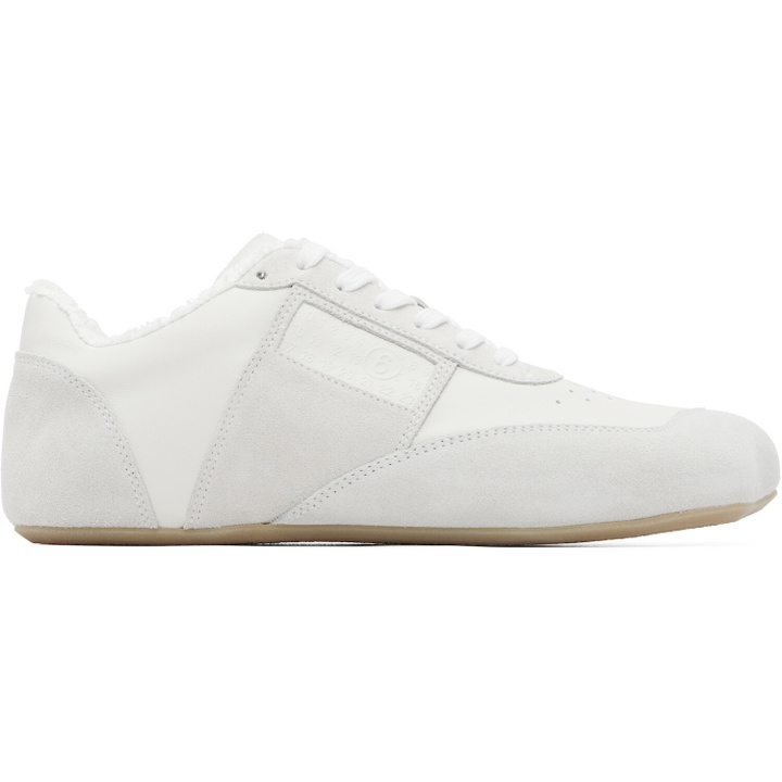 Photo: MM6 Maison Margiela White Anatomic Sneakers