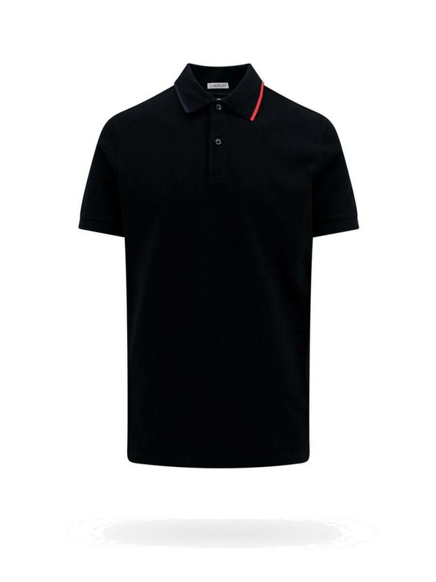 Photo: Moncler   Polo Shirt Black   Mens