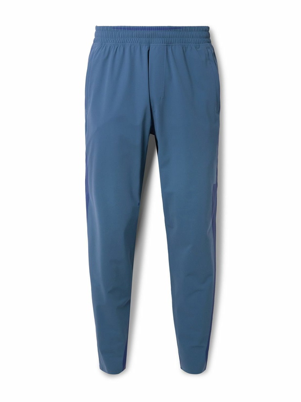 Photo: Lululemon - Pace Breaker Tapered Stretch Recycled-Shell Track Pants - Blue