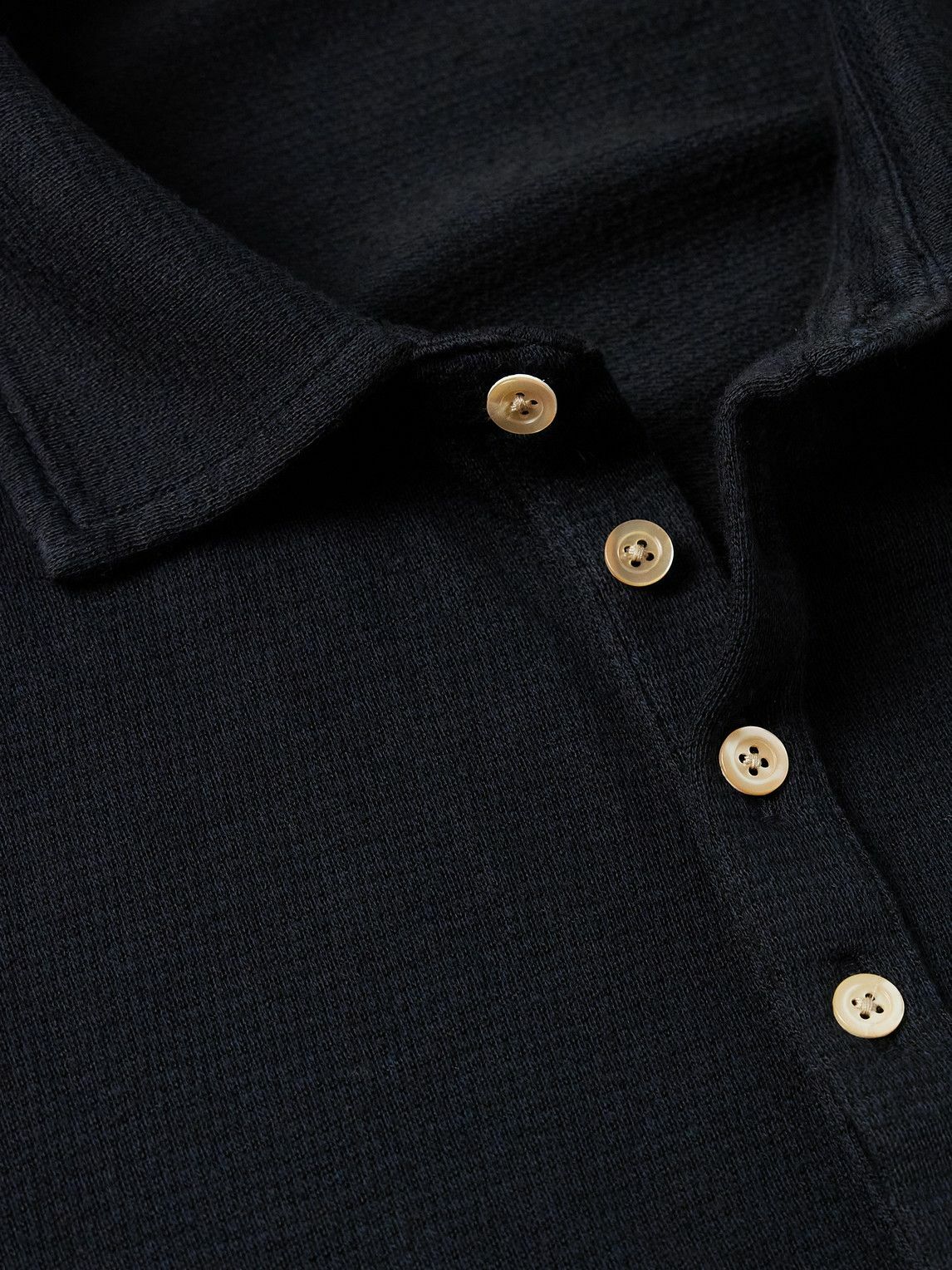 Massimo Alba - Cotton-Blend Polo Shirt - Blue