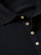 Massimo Alba - Cotton-Blend Polo Shirt - Blue