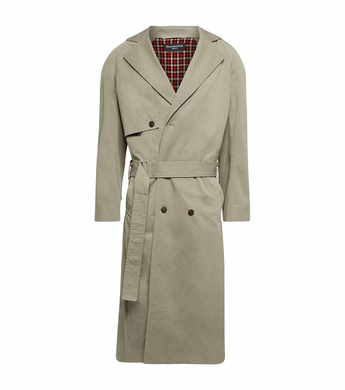 Photo: Balenciaga - Oversized cotton-blend trench coat