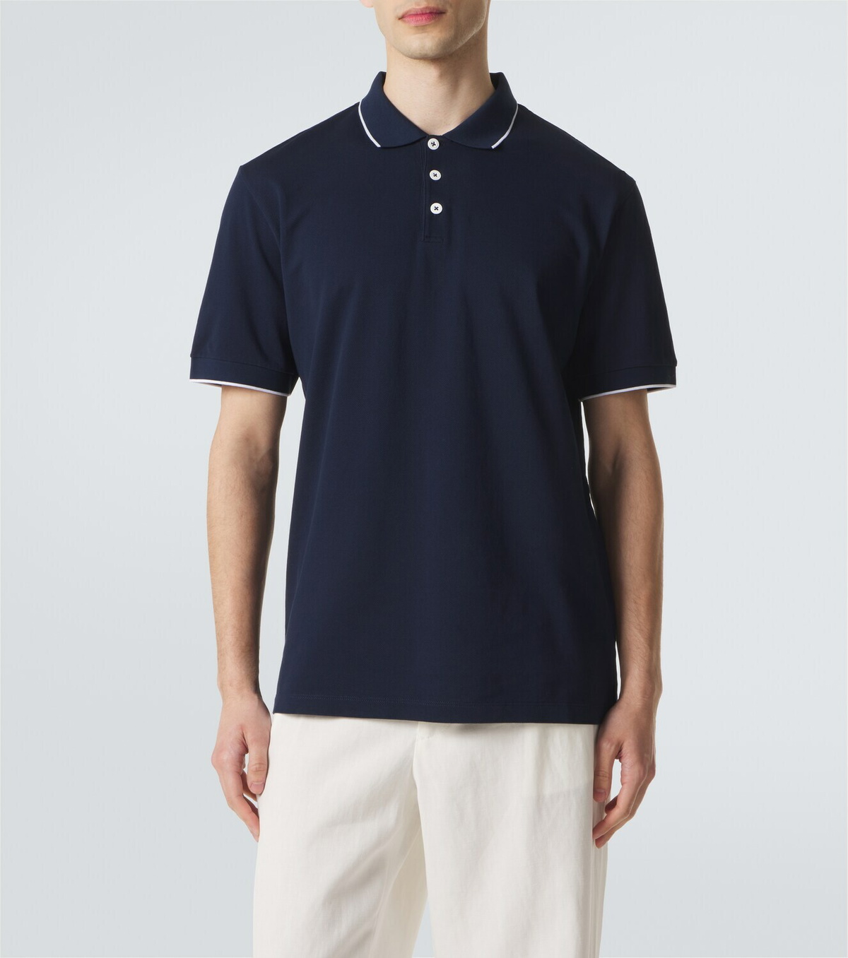 Giorgio Armani Cotton piqué polo shirt