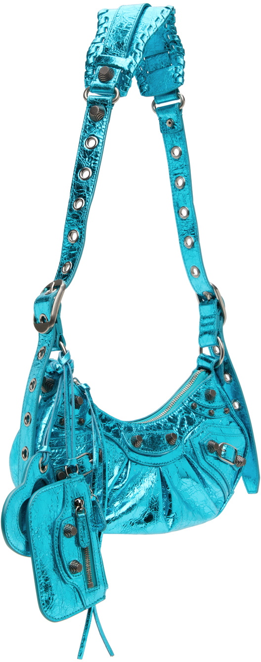 Balenciaga Blue XS 'Le Cagole' Bag Balenciaga
