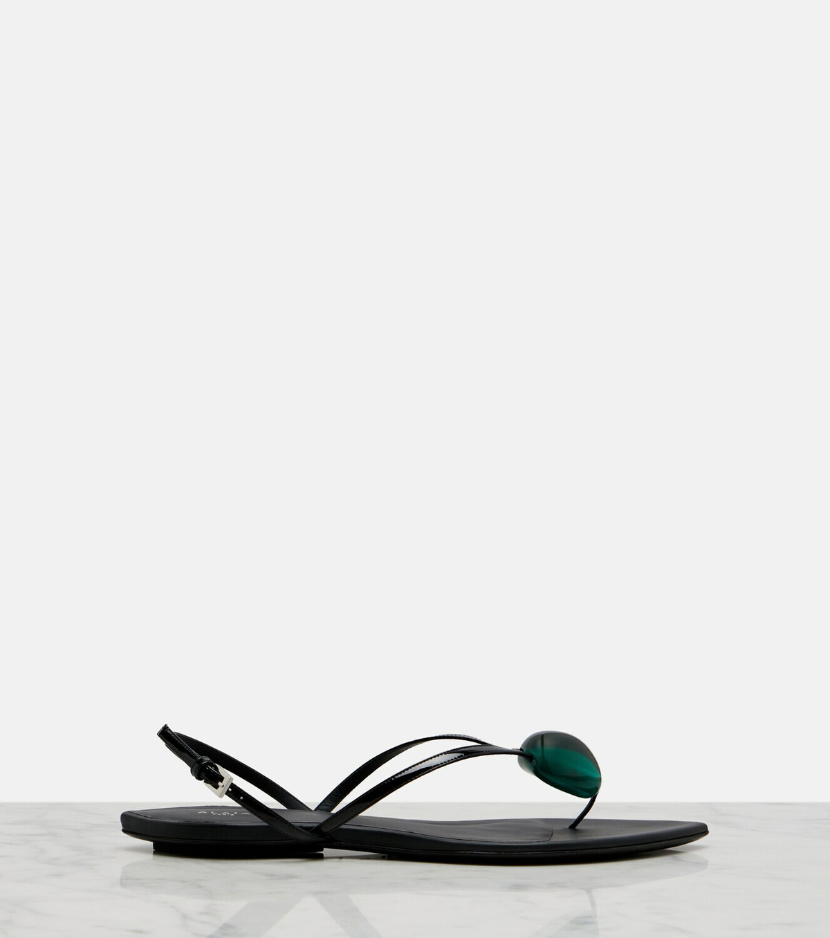Alaïa Invisible embellished leather sandals