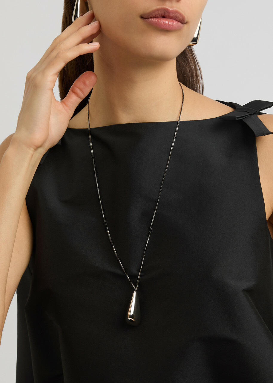 Alexander Mcqueen Thorn Necklace - Silver - One Size