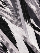 Missoni Home - Clint Striped Cotton-Terry Hooded Robe - Black