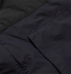 nanamica - Two-Tone Shell Hooded Jacket - Black
