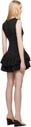 BELLE Black Ballerina Minidress