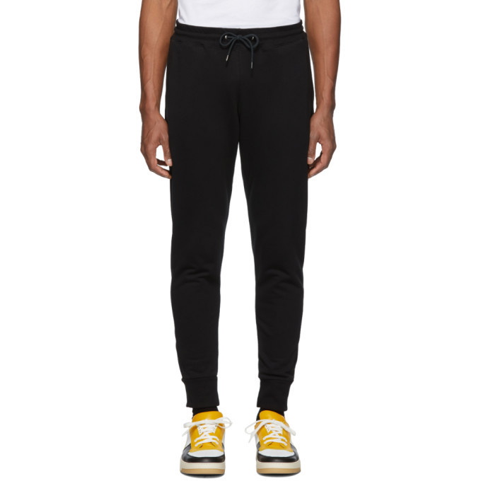 Photo: PS by Paul Smith Black Regular Fit Lounge Pants