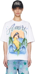 AMIRI White Printed T-Shirt