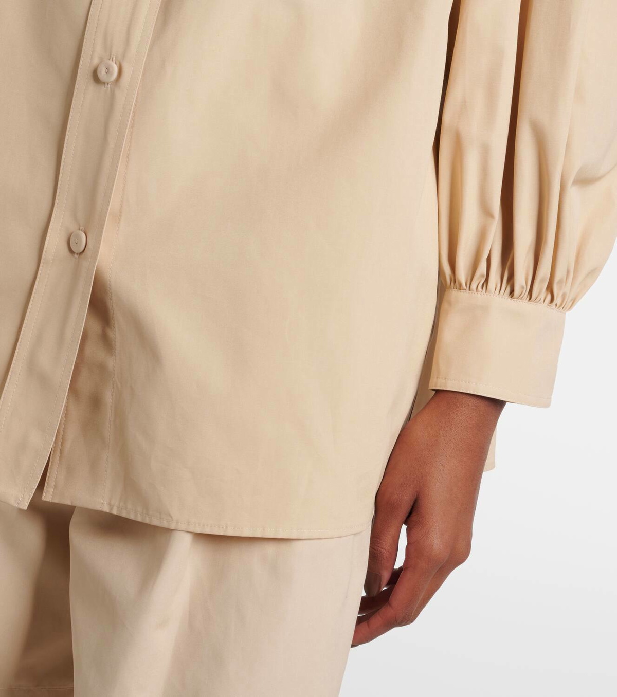 Loro Piana Hailey cotton blouse