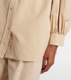 Loro Piana Hailey cotton blouse