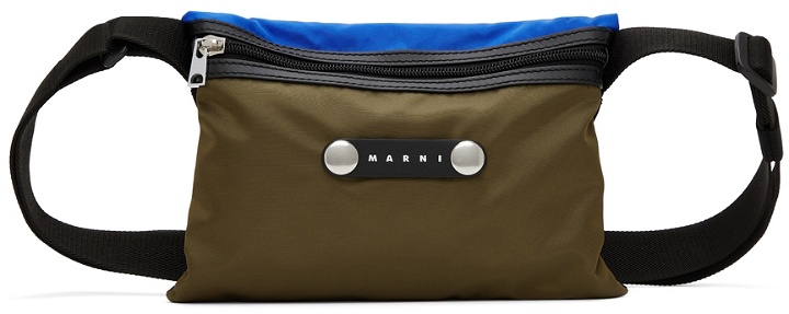 Photo: Marni Khaki & Blue Hackney Crossbody Bag