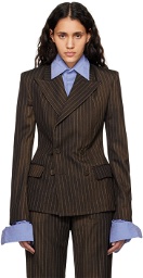 Jean Paul Gaultier Brown 'The Suit' Blazer