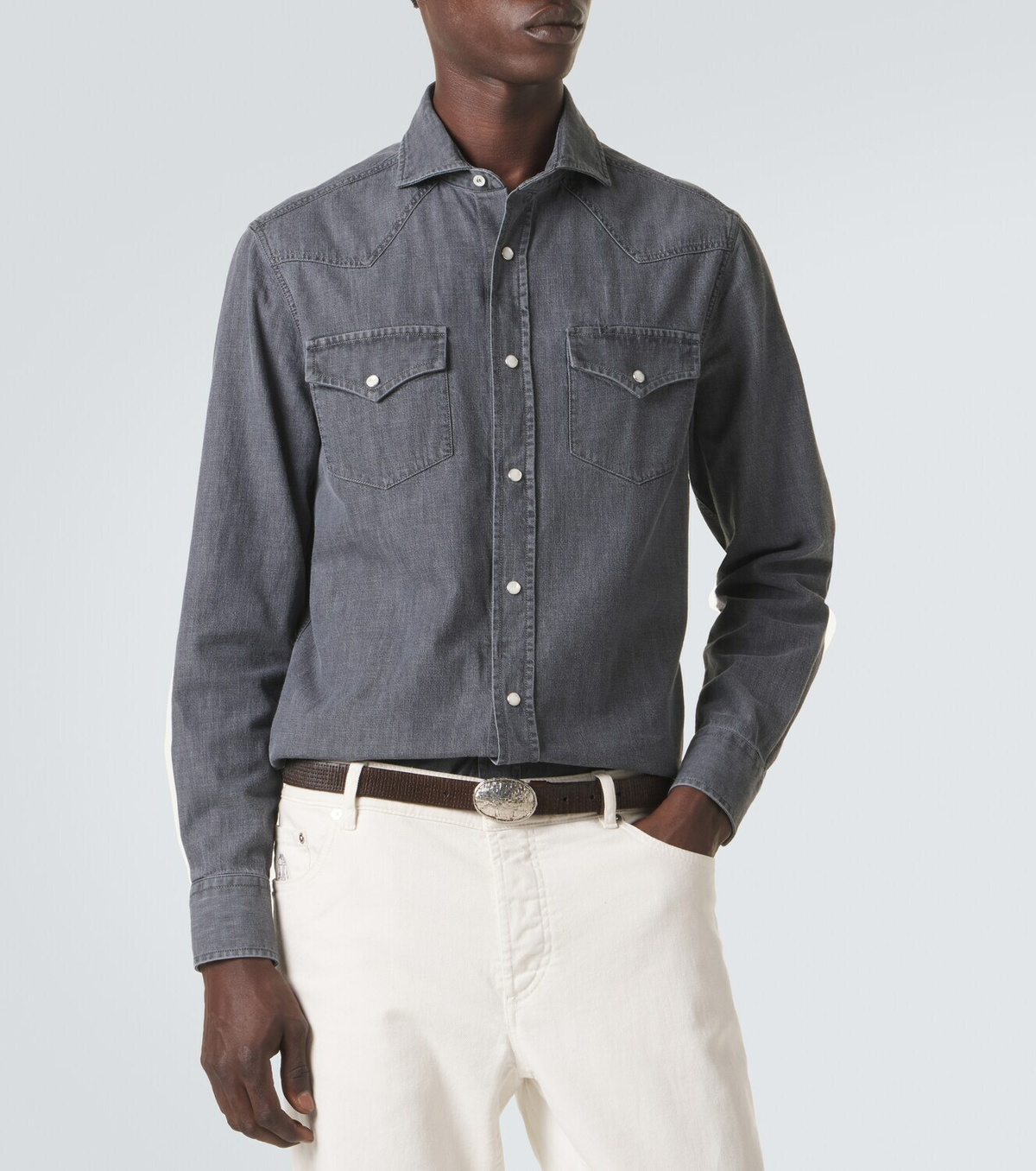 Brunello Cucinelli Denim shirt