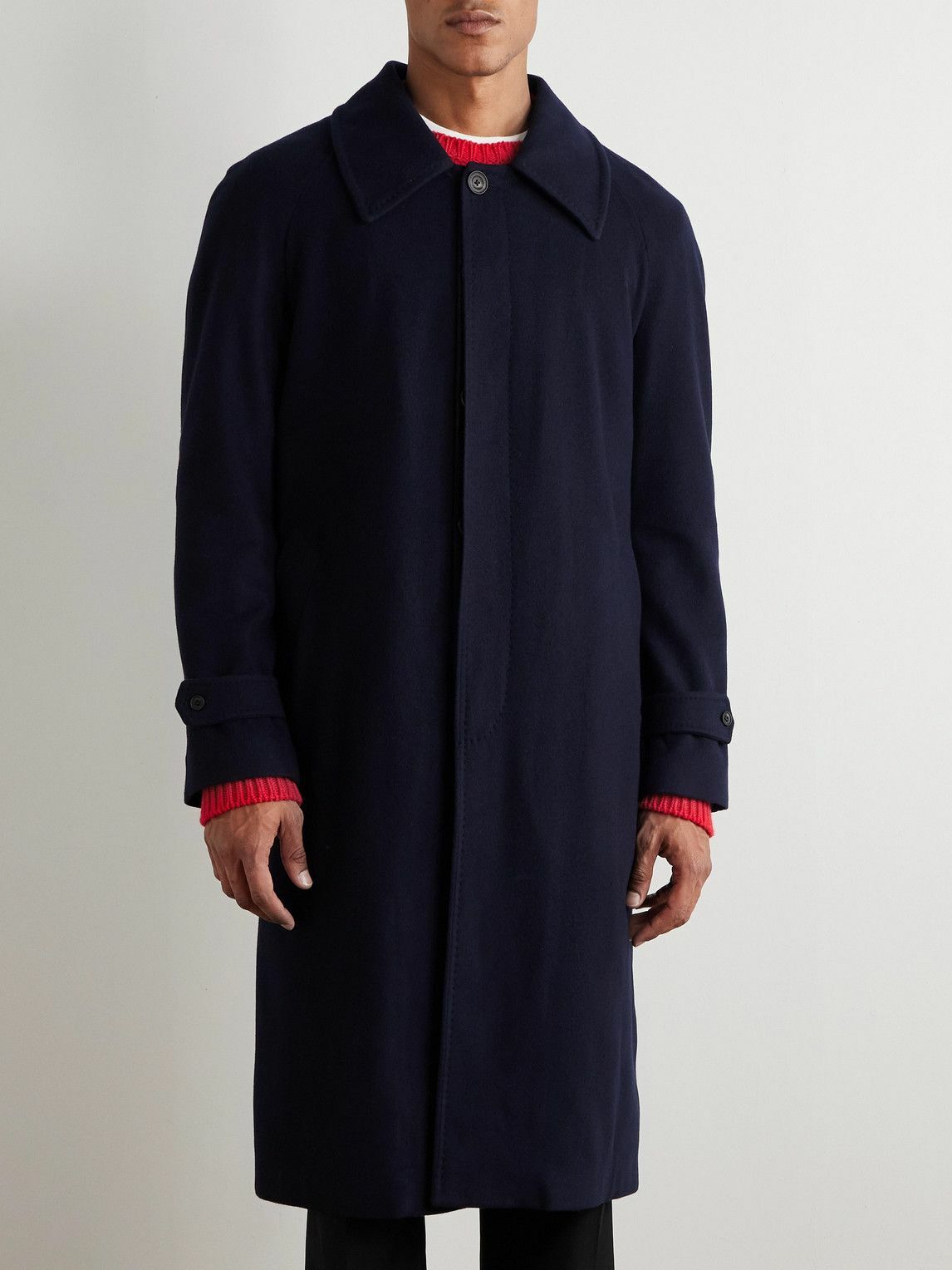 Rubinacci - Cashmere Coat - Blue