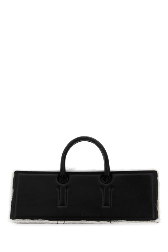 Photo: Dentro Black Leather Otto Handbag