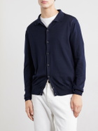 Caruso - Silk and Cotton-Blend Cardigan - Blue