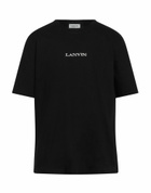 Lanvin Mens T-shirt in Black