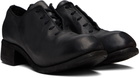 Guidi Black PL10L Oxfords