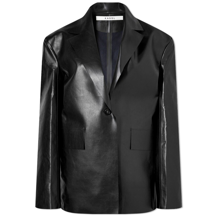 Photo: KASSL Editions Women's Coat Blazer Oil in Black