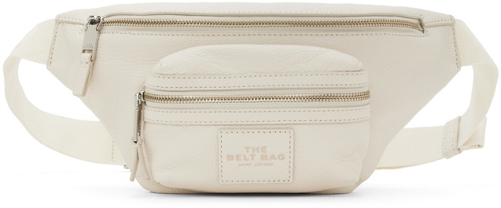 Photo: Marc Jacobs White 'The Leather Belt Bag' Pouch